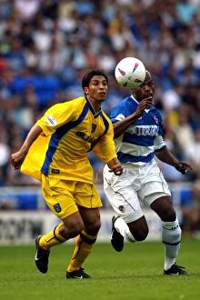 Images Dated 17th August 2002: Chippo Denies Rougier: A Pivotal Moment in Coventry City vs. Reading (17-08-2002)