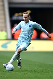 Chris Hussey in Action for Coventry City Against Peterborough United at Ricoh Arena (07-04-2012)