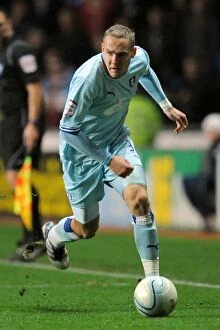 Images Dated 19th November 2011: Chris Hussey in Action: Coventry City vs. West Ham United, Npower Championship (19-11-2011)