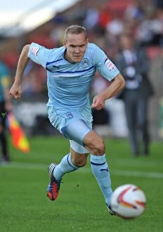 Images Dated 1st September 2012: Chris Hussey in Action: Coventry City vs Crewe Alexandra, Npower League One, Gresty Road