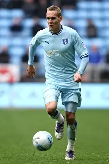 Images Dated 2012 April: Chris Hussey in Action: Coventry City vs Peterborough United (2012) - Ricoh Arena
