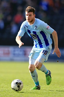 Chris Stokes in Action: Coventry City vs Notts County, Sky Bet League One at Meadow Lane