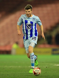 Chris Stokes of Coventry City Facing Off Against Barnsley in Sky Bet League One
