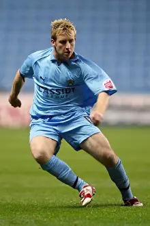 Images Dated 2006: Christopher Birchall in Action for Coventry City vs Colchester United at Ricoh Arena (October 23)