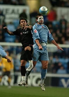 12-11-2007 v West Bromwich Albion Collection: Clash of the Championship: Hughes vs. Teixeira at Ricoh Arena (Coventry City vs)