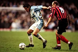 Images Dated 2001: Clash at Coventry: Edworthy vs