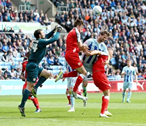 Images Dated 2015 April: Clash of the Goalkeepers: Coventry City vs Crewe Alexandria - Sky Bet League One (Sky Bet League One)