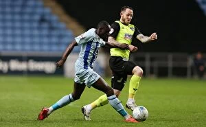 Images Dated 14th April 2015: Clash at Ricoh Arena: A Battle Between Sanmi Odelusi and Rhys Murphy