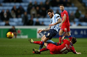 Images Dated 2015: Clash at Ricoh Arena: Coventry City vs Oldham Athletic in Sky Bet League One