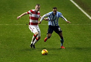 Images Dated 2015 November: Clash at RICOH Arena: Jacob Murphy vs Luke McCullough - Coventry City vs Doncaster Rovers