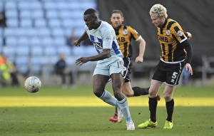Sky Bet League One - Coventry CIty V Port Vale - Ricoh Arena Prints: Clash at Ricoh Arena: Nouble vs McGivern - Coventry City vs Port Vale (Sky Bet League One)