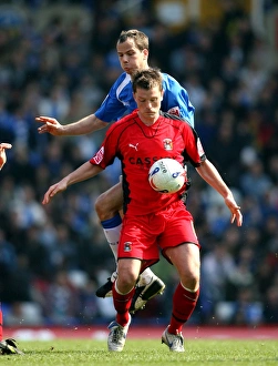 Images Dated 2007 April: Clash of Stevens: Birmingham City vs. Coventry City, Championship Showdown (01-04-2007)