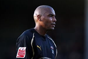 Images Dated 6th December 2009: Clinton Morrison Leads Coventry City in Championship Clash against Scunthorpe United at Glanford
