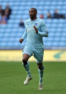 Images Dated 21st April 2012: Clive Platt Scores the Winning Goal for Coventry City Against Doncaster Rovers at Ricoh Arena