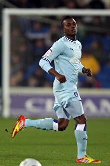 Images Dated 21st March 2012: Clive Platt's Brace: Coventry City's Victory Over Cardiff City in Npower Championship (21-03-2012)