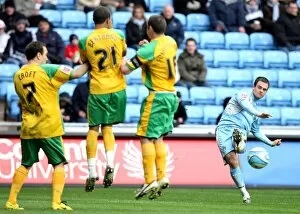 Images Dated 8th March 2008: Coca-Cola Football League Championship - Coventry City v Norwich City - Ricoh Arena