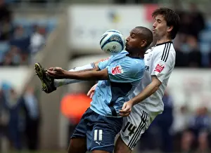 Images Dated 2010 April: Coca-Cola Football League Championship - Coventry City v Derby County - Ricoh Arena