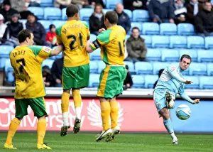 Images Dated 2008 March: Coca-Cola Football League Championship - Coventry City v Norwich City - Ricoh Arena