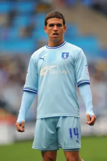 Images Dated 2011 September: Cody McDonald Scores for Coventry City Against Reading in Championship Match at Ricoh Arena (24-09-2011)