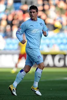 Images Dated 2011 October: Cody McDonald Scores: Coventry City vs Burnley (Npower Championship, 22-10-2011)