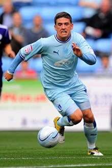 Images Dated 10th September 2011: Cody McDonald Scores the Game-Winning Goal: Coventry City vs Derby County in Npower Championship