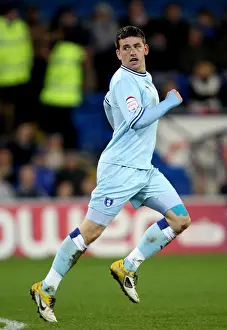Images Dated 2012 March: Cody McDonald Scores the Game-Winning Goal for Coventry City Against Cardiff in the Championship (21-03-2012)
