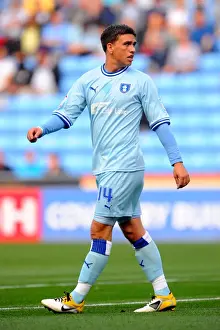 Images Dated 2011 September: Cody McDonald Scores the Winning Goal for Coventry City against Derby County in Npower Championship (September 10)