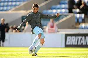 Images Dated 15th October 2011: Cody McDonald Scores the Winning Goal for Coventry City Against Nottingham Forest in Npower Championship (October 15)