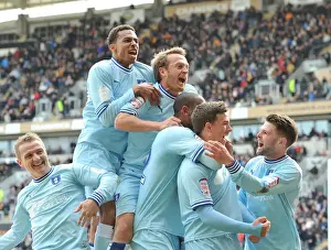 Trending: Cody McDonald's Double: Coventry City Players Celebrate Second Goal vs