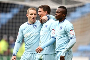 Images Dated 2012 April: Cody McDonald's Epic First Goal: Coventry City vs
