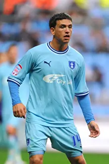 Images Dated 2011 September: Cody McDonald's Game-Winning Goal for Coventry City Against Derby County (September 10)