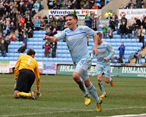 Images Dated 2013 March: Cody McDonald's Stunner: Coventry City's First Goal in Victory Over Hartlepool United (npower League One)