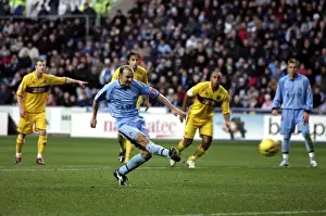 Images Dated 2006: Colin Cameron Scores the Decisive Penalty: Coventry City vs Burnley (09-12-2006)