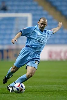 23-10-2006 v Colchester United Collection: Colin Cameron's Action-Packed Performance: Coventry City vs Colchester United (October 23)