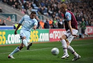 Images Dated 19th November 2011: Collison's Block: Coventry City vs. West Ham United - A Championship Showdown (November 19, 2011)