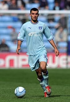 Images Dated 21st April 2012: Connor Thomas in Action: Coventry City vs Doncaster Rovers, Npower Championship (21-04-2012)