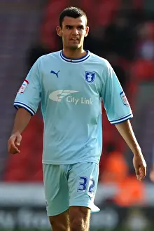 Conor Thomas in Action: Coventry City vs Doncaster Rovers, Npower Championship (29-10-2011, Keepmoat Stadium)