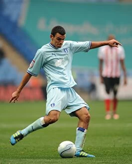 Images Dated 5th November 2011: Conor Thomas of Coventry City vs Southampton in Npower Championship (05-11-2011)