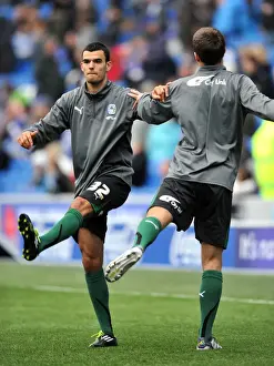 Images Dated 2011 November: Conor Thomas in Focus: Coventry City Training at Brighton & Hove Albion