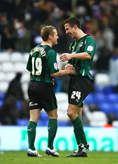 Images Dated 2011: Coventry City Celebrate Double Strike: FA Cup Fourth Round Clash vs