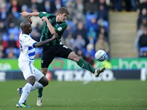 11-02-2012 V Reading, Madejski Stadium Prints: Coventry City FC: Championship Showdown - Roberts vs