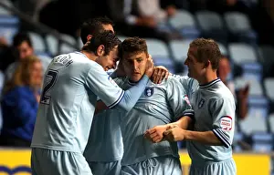 Images Dated 27th September 2011: Coventry City FC: Gary Deegan Scores Second Goal vs