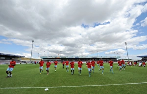 Images Dated 2013 August: Coventry City FC: Gearing Up for Sky Bet League One Clash against Bristol City at Sixfields Stadium (August 11)