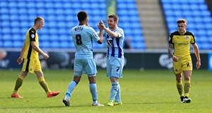 Coventry City FC: Grant Ward and John Fleck's Jubilant Moment as Sky Bet League One Promotion is Secured