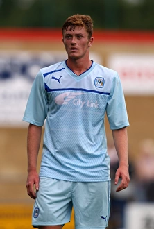 Images Dated 2012 July: Coventry City FC: Joe Henderson in Pre-Season Action Against Hinckley United at De Montfort Park
