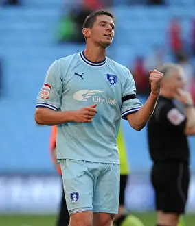 Images Dated 15th October 2011: Coventry City FC: Lukas Jutkiewicz's Victory Goal vs