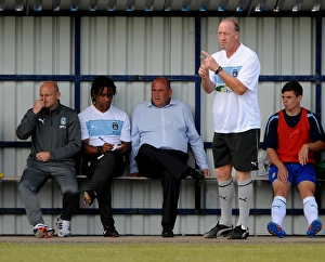 Images Dated 2012 July: Coventry City FC: Manager Andy Thorn and Coaches Steve Ogrizovic