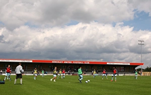 Images Dated 14th July 2012: Coventry City FC: Pre-Season Training at De Montfort Park Ahead of Hinckley United Match