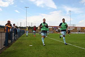 Coventry City FC: Pre-Season Training - Warm-Up Session at De Montfort Park
