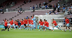 Images Dated 2013 August: Coventry City FC: Training at Sixfields Stadium for Sky Bet League One Match against Bristol City (August 11)